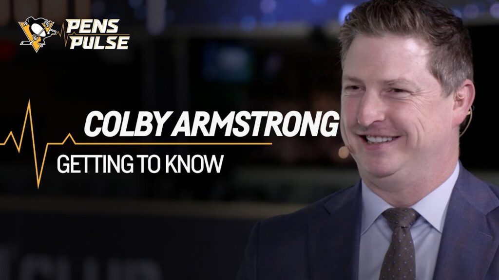 getting to know colby armstrong pittsburgh penguins