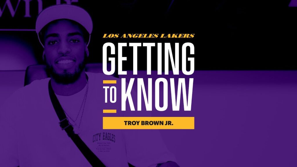 getting to know troy brown jr