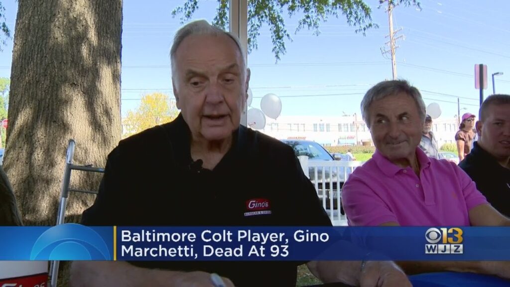 gino marchetti former baltimore colt and hall of famer dies at 93