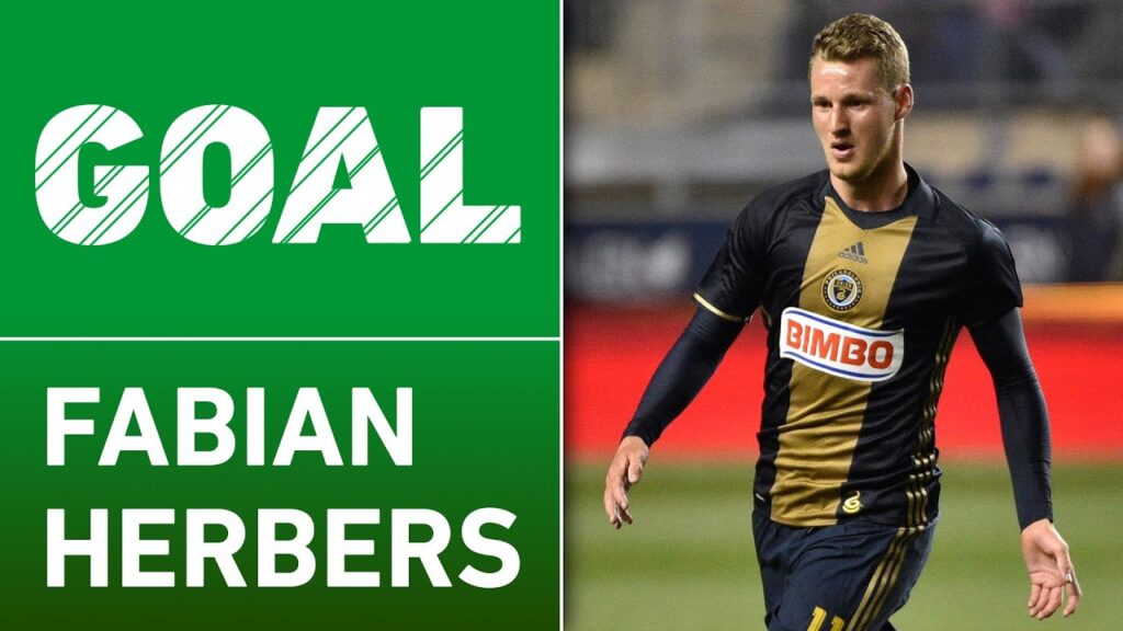 goal fabian herbers scores his first mls goal its a beauty