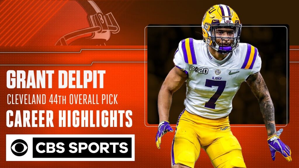 grant delpit lsu career highlights for the browns 2nd round pick sec on cbs