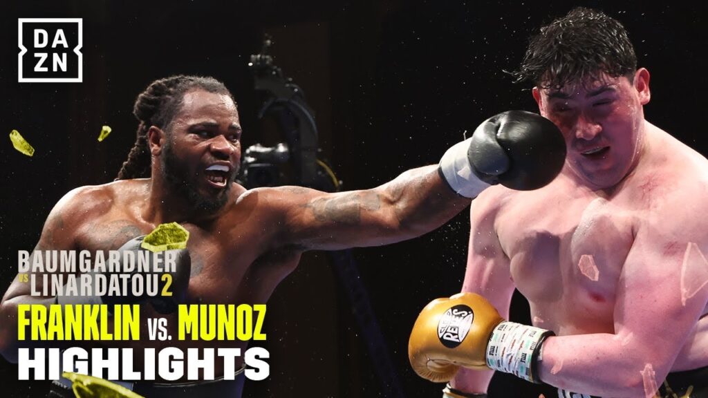 gruelling fight jermaine franklin vs issac munoz fight highlights