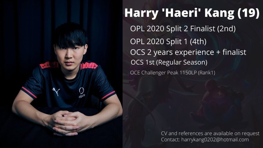 haeri opens up about opl being cancelled improving in 2020 wanting to play in the lcs lol 1