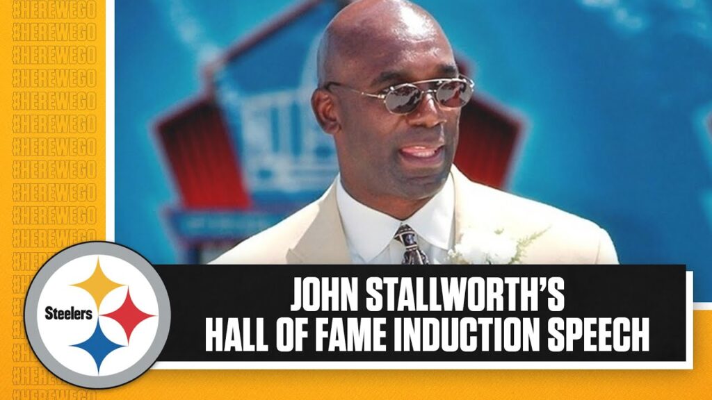 hall of fame induction speech john stallworth pittsburgh steelers