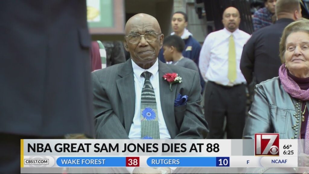 hall of famer sam jones dies at 88 nc central star also won 10 nba titles