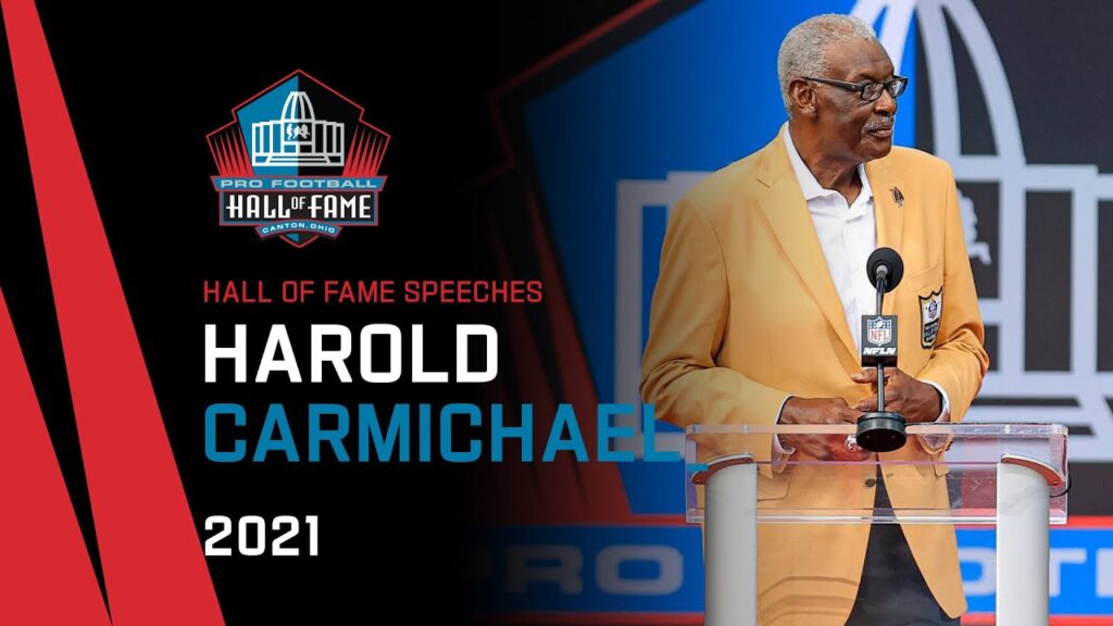 harold carmichael full hall of fame speech 2021 pro football hall of fame nfl 1