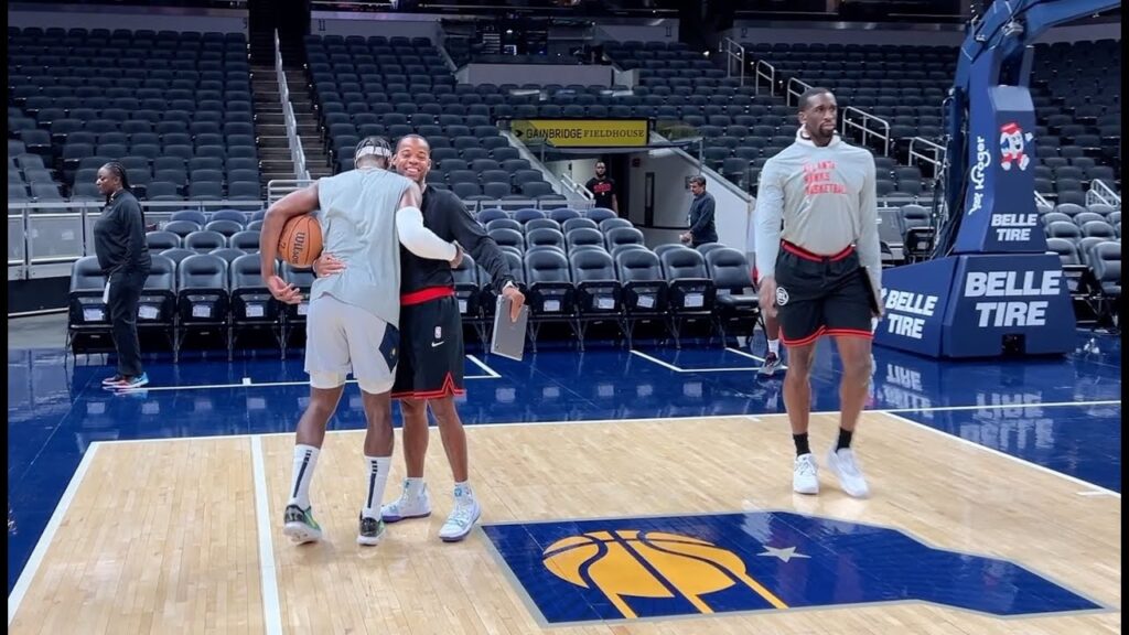 hawks assistant ronald nored all smiles and gratitude around the pacers