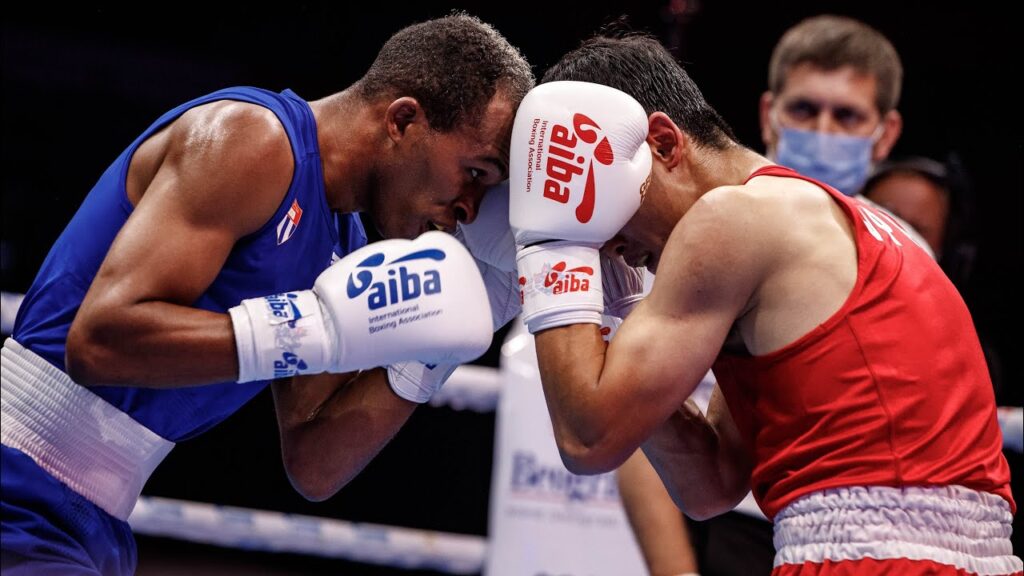 hayato tsutsumi jap vs lazaro alvarez cub aiba world boxing championships 2021 60kg