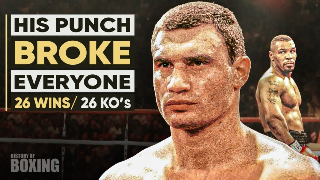 he broke tysons record one punch knockouts and the true story of vitali dr ironfist klitschko