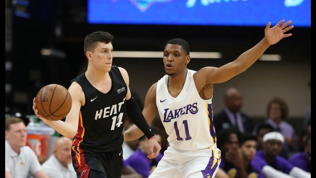 heat summer league coach eric glass on tyler herro