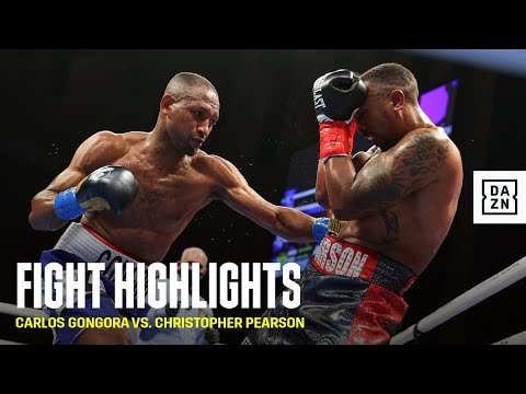 highlights carlos gongora vs christopher pearson