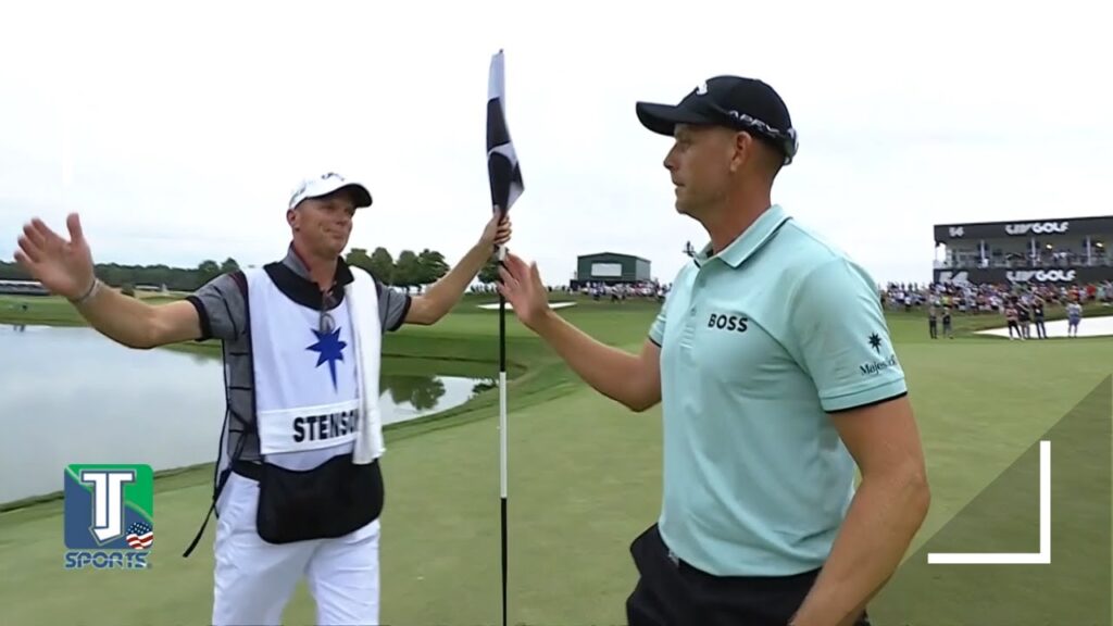 highlights henrik stenson secures 4 million in maiden liv golf event