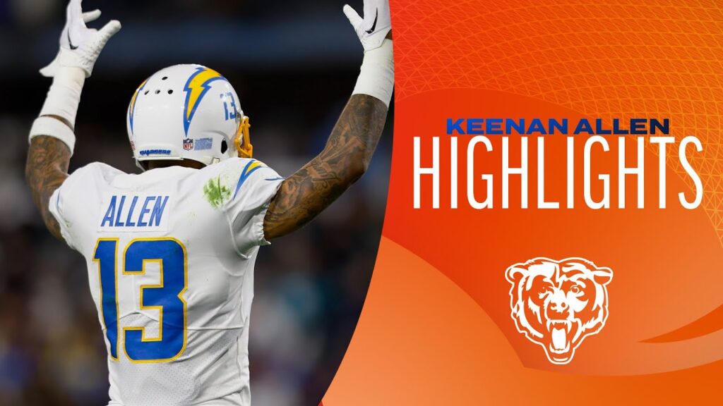 highlights keenan allen chicago bears