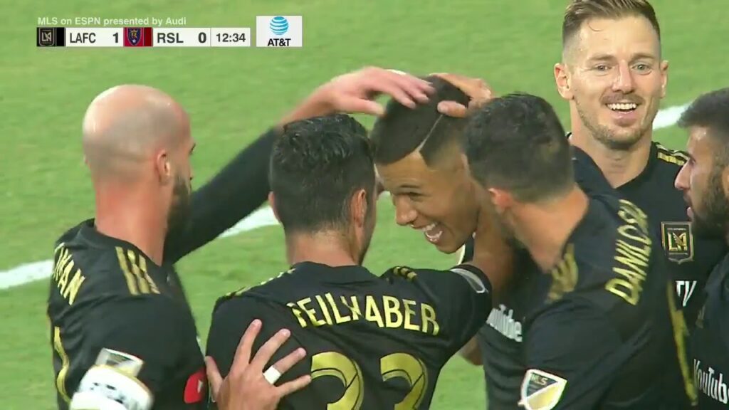 history christian ramirez scores his first goal for lafc