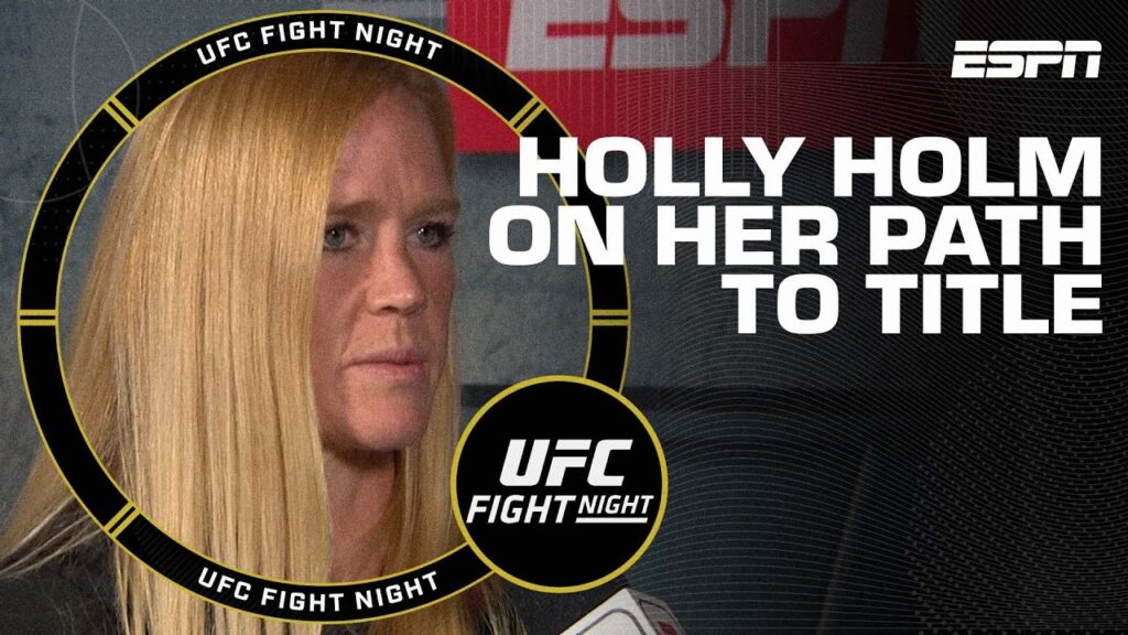 holly holm describes fighting former teammate yana santos ufc live