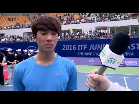 hong seong chan wins the itf junior masters mens title