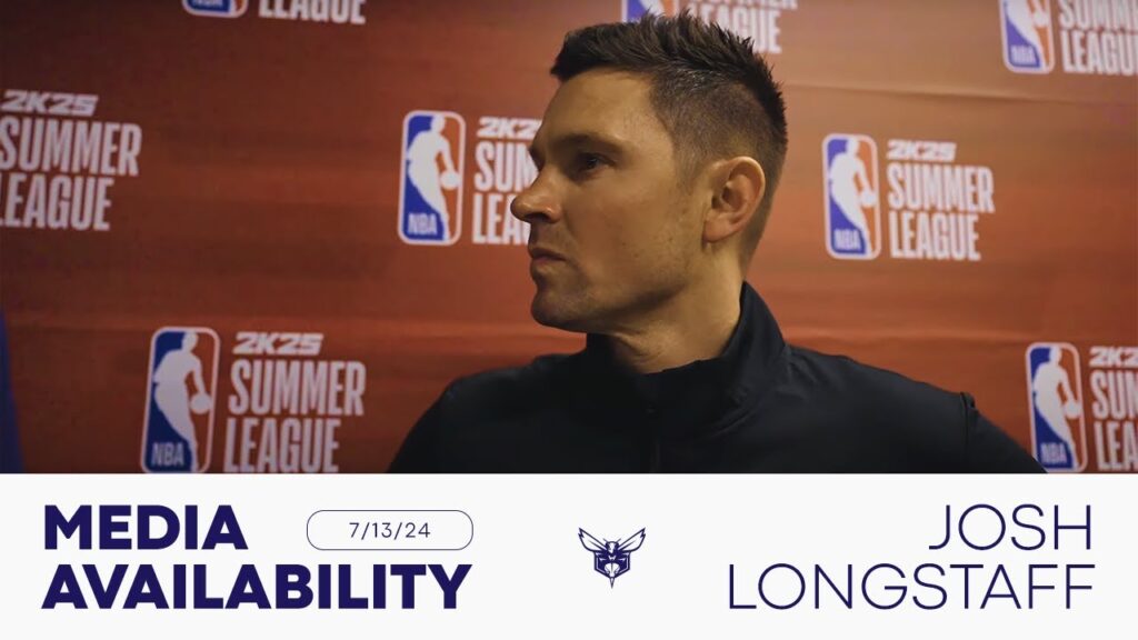 hornets vs knicks coach josh longstaff postgame media availability 7 13 2024