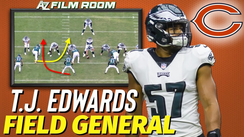 how bears lb t j edwards went from undrafted to leader film breakdown 1