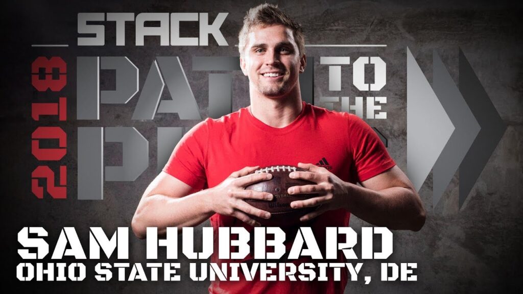 how cincinnati bengals sam hubbard went from lax star to sack artist