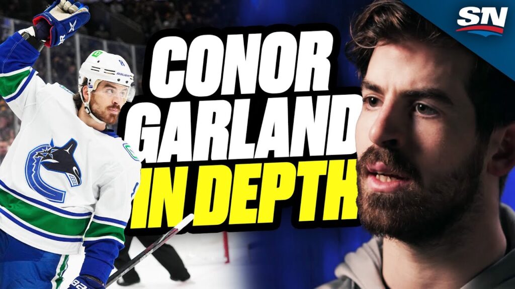 how conor garland earned a leadership role on the vancouver canucks