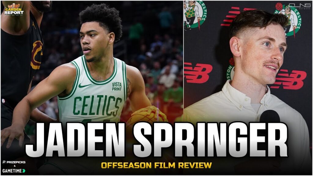 how does jaden springer fit on celtics garden report film breakdown