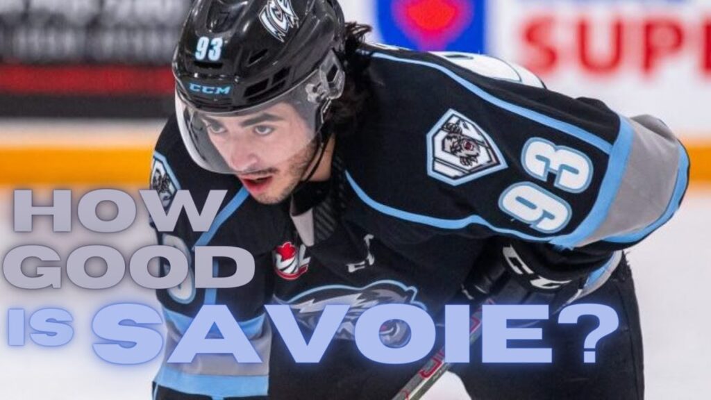 how good is matthew savoie top 2022 nhl draft prospect