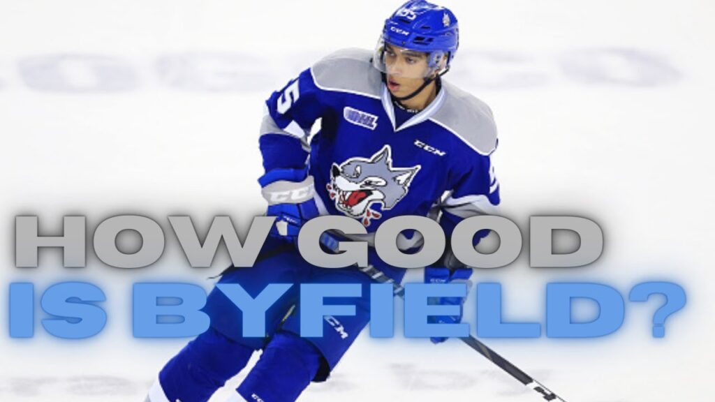 how good is quinton byfield los angeles kings prospect