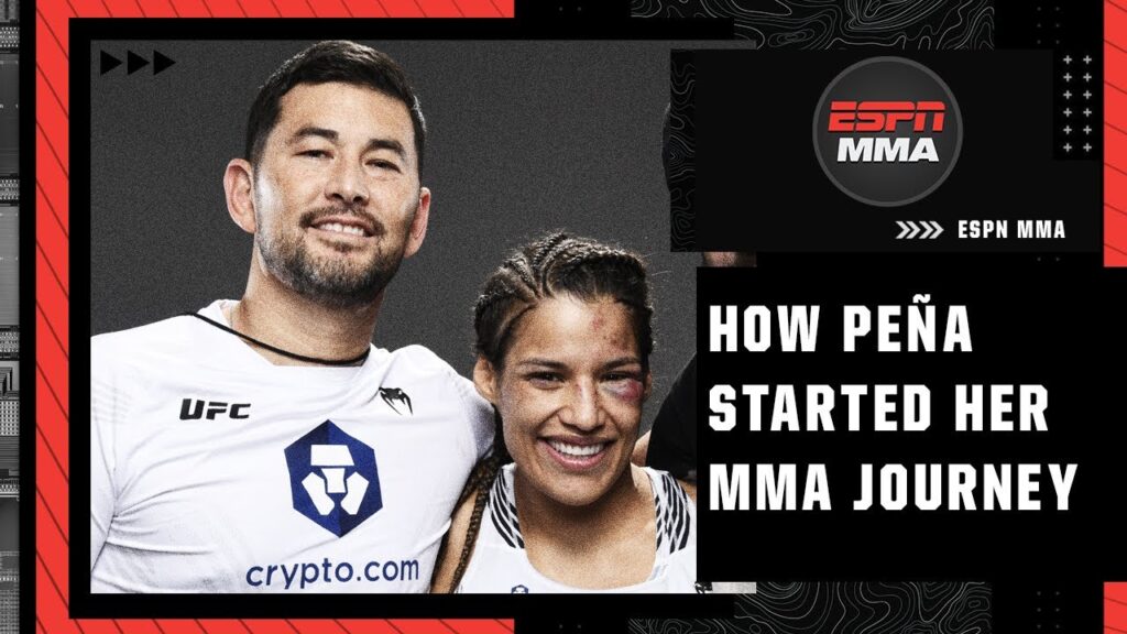 how julianna penas coach propelled her from bowling alley fights to ufc champion espn mma