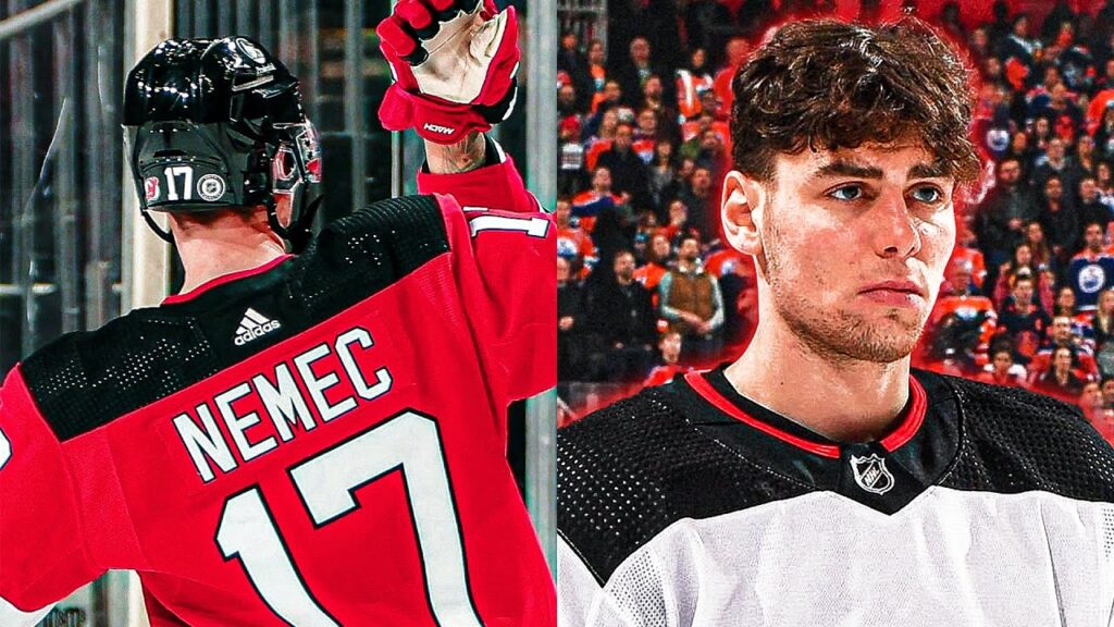 how simon nemec excels in the devils system