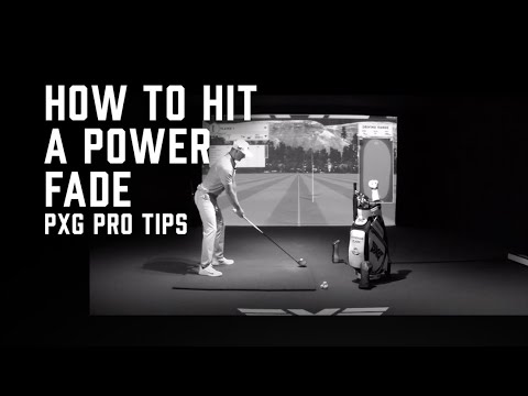 how to hit a power fade pga tour pro wyndham clark