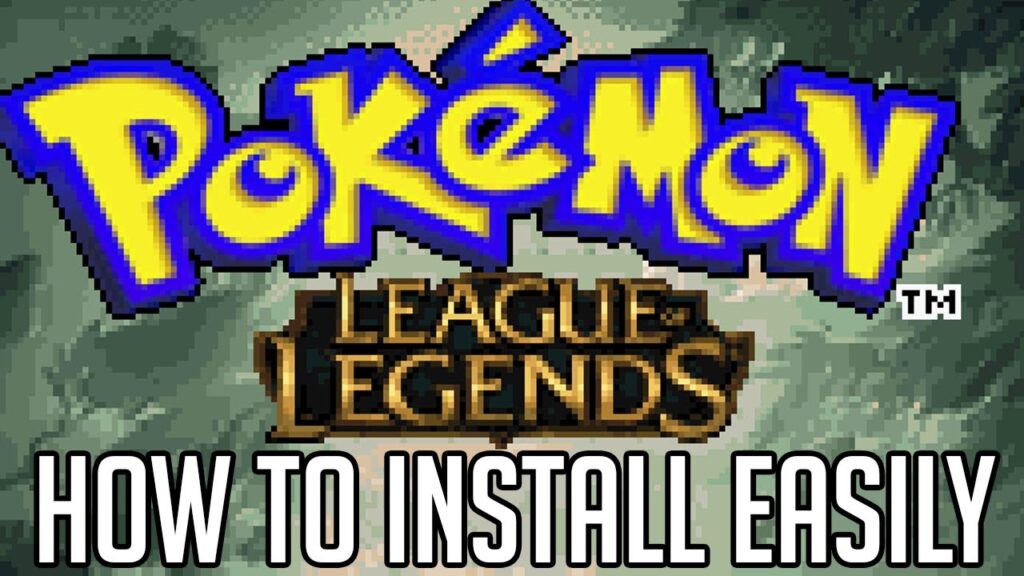 how to install the pokemon league of legends fan game