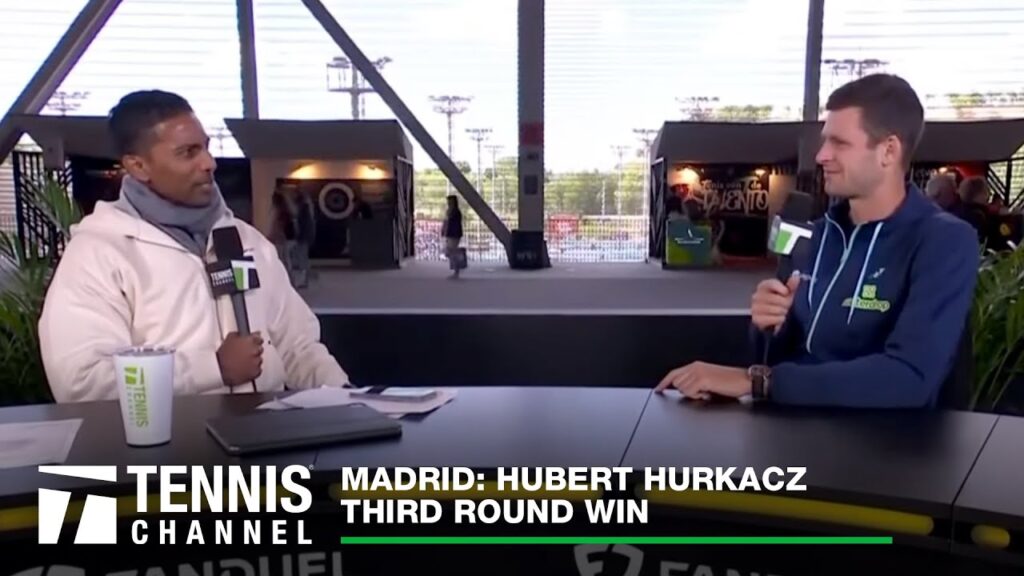 hubert hurkacz discusses 5 years eating plant based 2024 madrid 3rd round