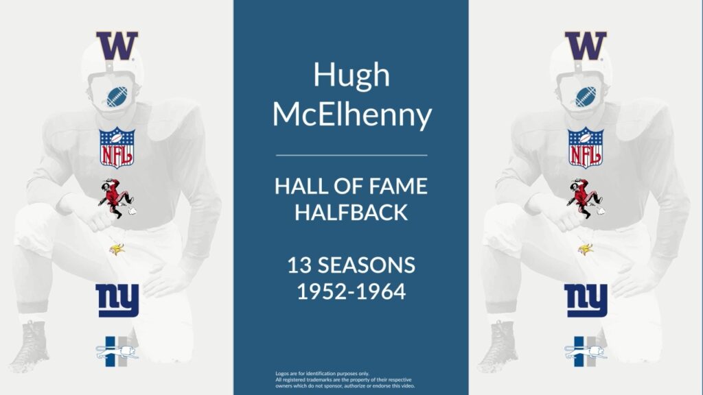 hugh mcelhenny hall of fame football halfback