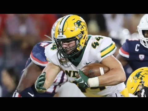 hunter luepke 2022 highlights north dakota state fb rb 2023 nfl draft prospect