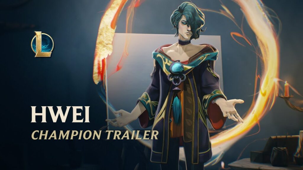 hwei the visionary champion trailer league of legends