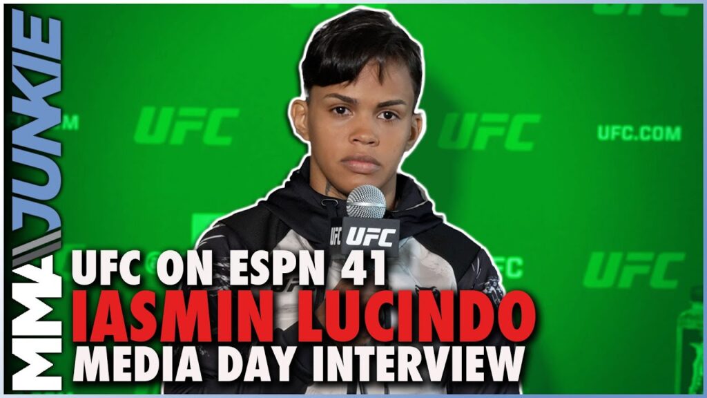 iasmin lucindo domestic violence in family led to mma debut at age 14 ufc on espn 41