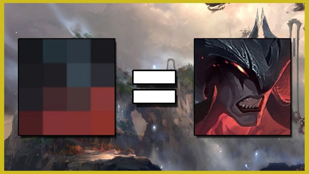 identifying lol champs from 16 pixels