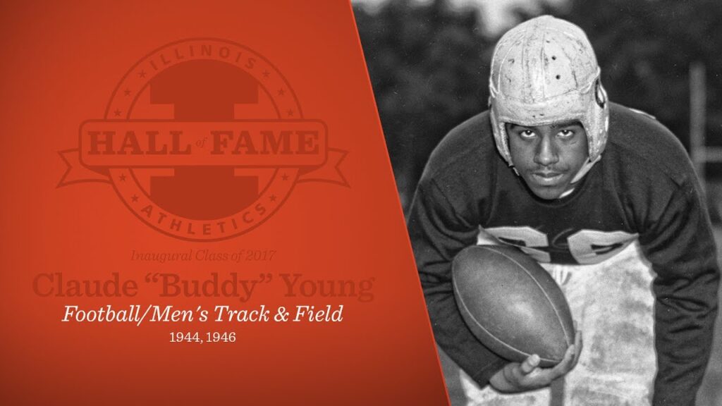 illinois athletics hall of fame claude buddy young