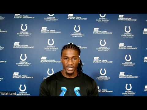 indianapolis colts isaiah land it feels good to feel like i belong