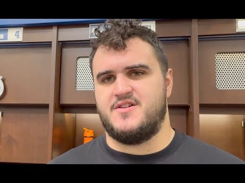 indianapolis colts matt goncalves sounds like a veteran in describing his role on the o line