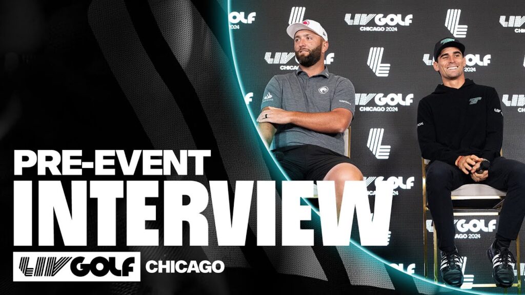 interview jon rahm vs joaquin niemann for individual title liv golf chicago