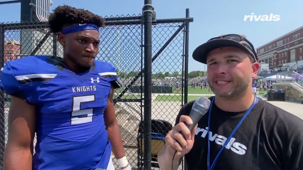 interview notre dame lb commit bryce young