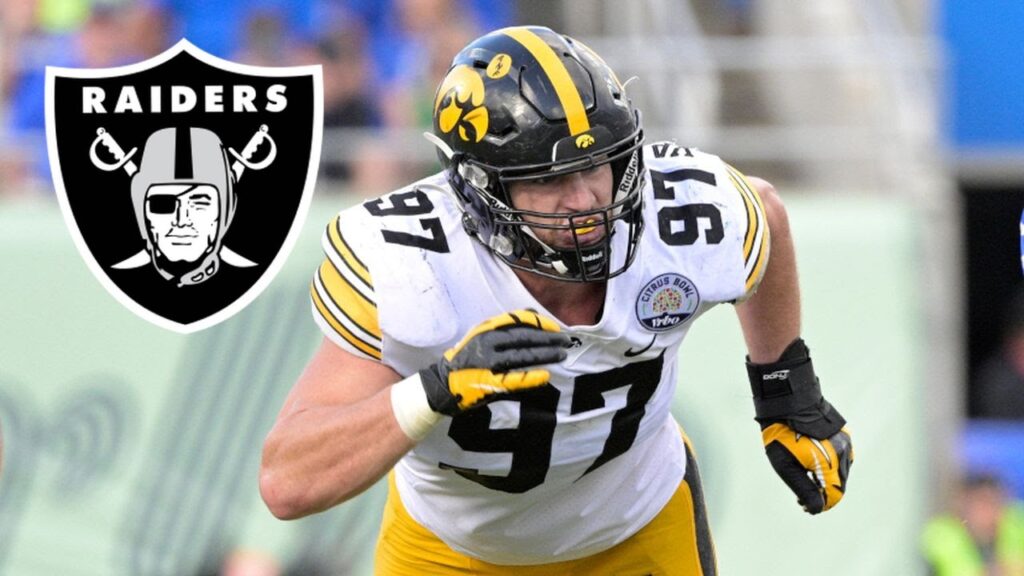 iowa edge zach vanvalkenburg is signing with the raiders