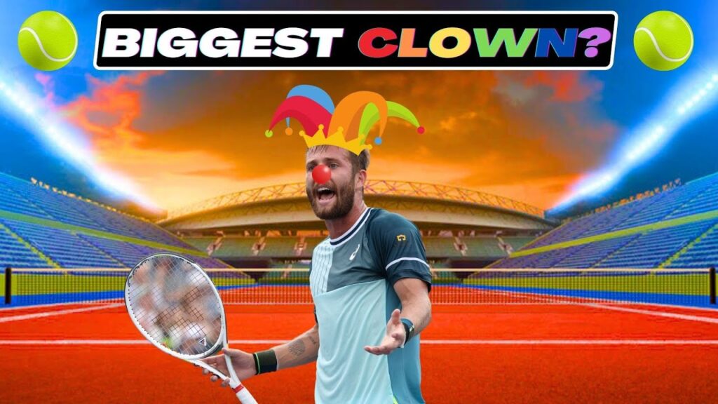 is corentin moutet the biggest clown in tennis