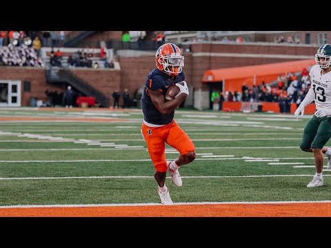 isaiah williams wide receiver illinois 2023 highlights 2024 nfl draft