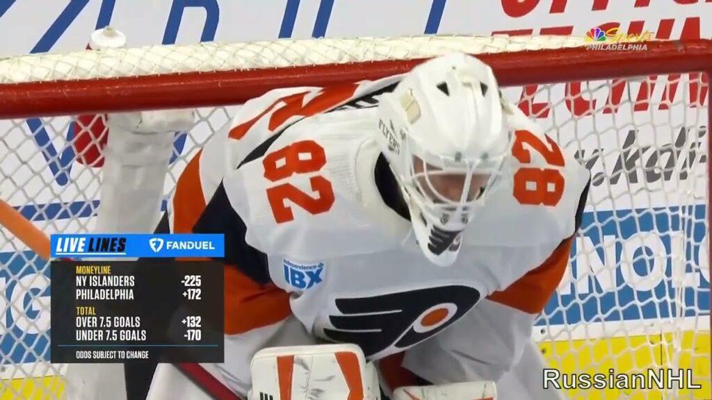 ivan fedotov makes his nhl debut vs islanders 1 apr 2024