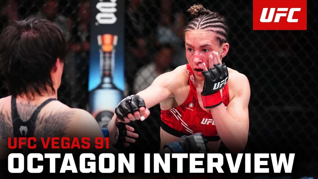 ivana petrovic octagon interview ufc vegas 91