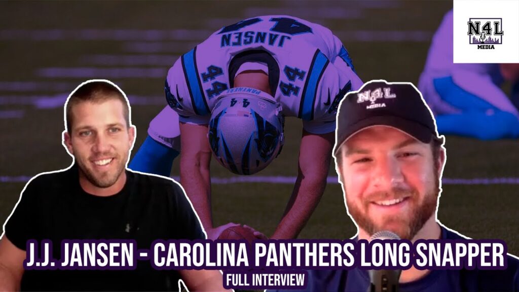 j j jansen carolina panthers long snapper full interview