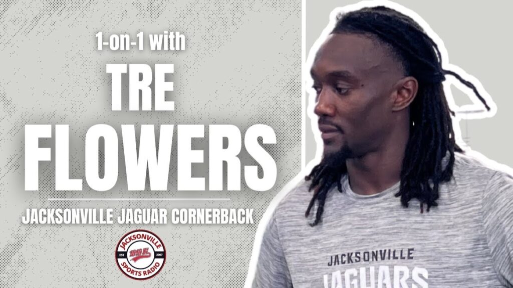 jacksonville jaguars db tre flowers 1 on 1 2024 training camp interview