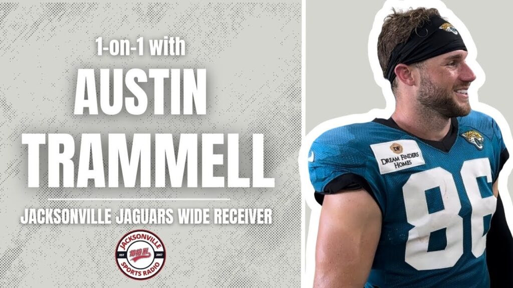 jacksonville jaguars receiver austin trammell 1 on 1 training camp 2024 interview